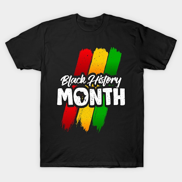 black history month T-Shirt by irvanelist